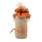 Glitzhome® 23" Fall Linen Scarecrow Doorstop Porch Décor